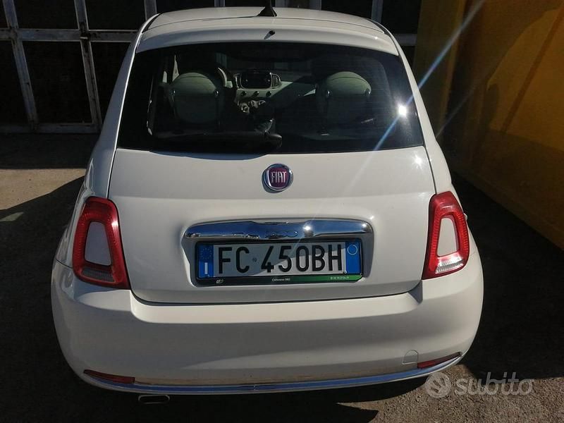Usata Fiat 500 95 CV (69 kW) 2016 Bianco