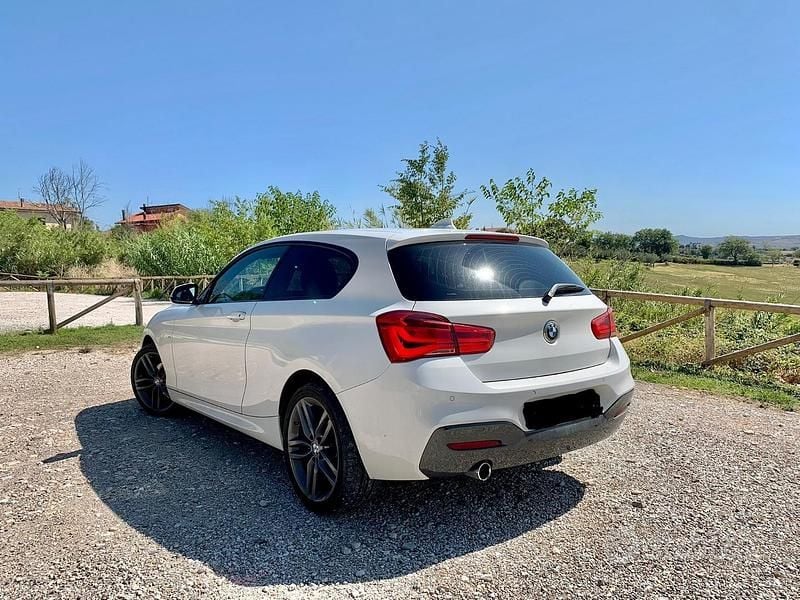 Usata BMW 116 M Sport 109 CV (80 kW) 2018 Bianco Utilitaria