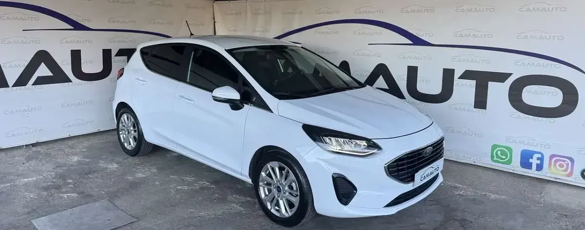 Second-hand Ford Fiesta Titanium S 75 CP (55 kW) 2023 Alb Hatchback