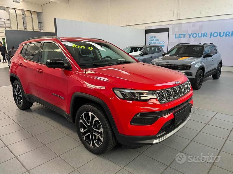 Rosso Usata 2023 Jeep Compass Limited SUV | 30.900 € (Molto cara) - Immagine 1/4
