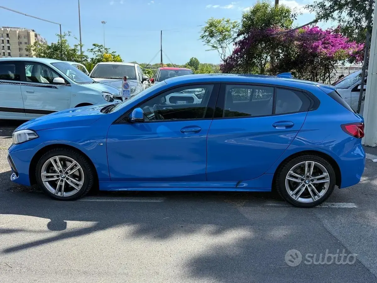 Usata BMW 118 M Sport 150 CV (110 kW) 2021 Blu Utilitaria
