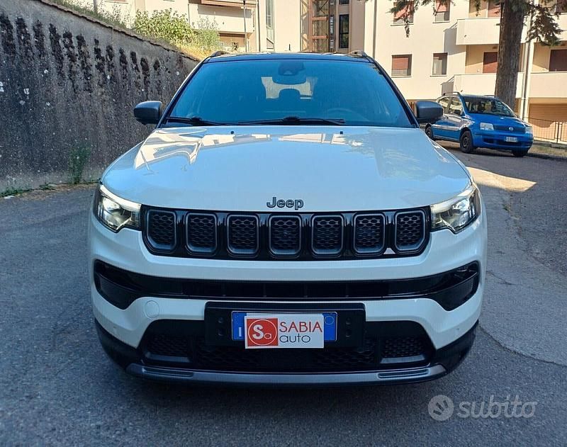 Usata Jeep Compass 150 CV (110 kW) 2021 Bianco SUV