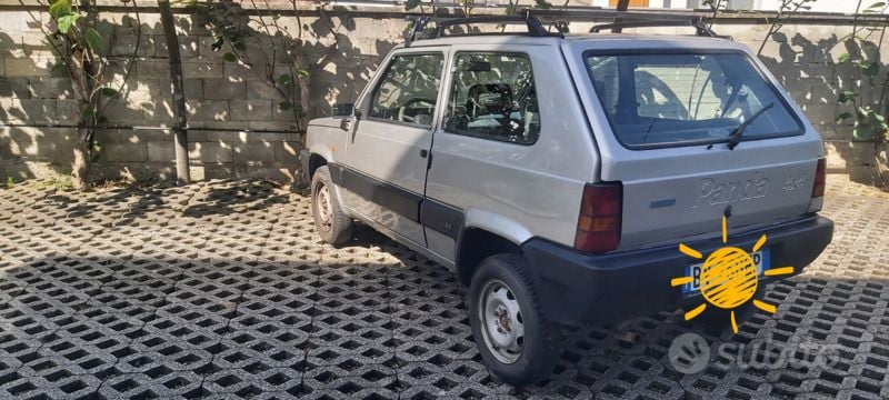 Usata Fiat Panda 50 CV (36 kW) 2001 Grigio Utilitaria