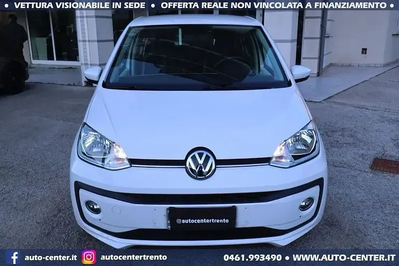 Usata VW up! Pure 60 CV (44 kW) 2018 Bianco Utilitaria