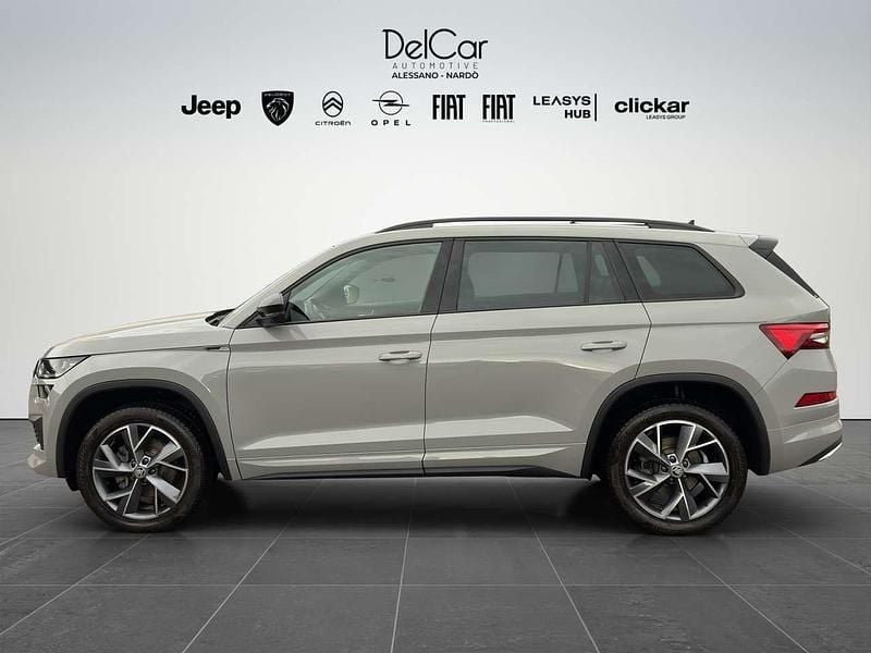 Second-hand Skoda Kodiaq SportLine 150 CP (110 kW) 2023 Argintiu SUV