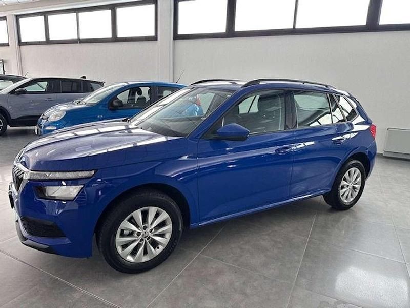 Blu mediterraneo pastello Usata 2022 Skoda Kamiq Ambition SUV | 14.900 € (Super prezzo) - Immagine 1/4