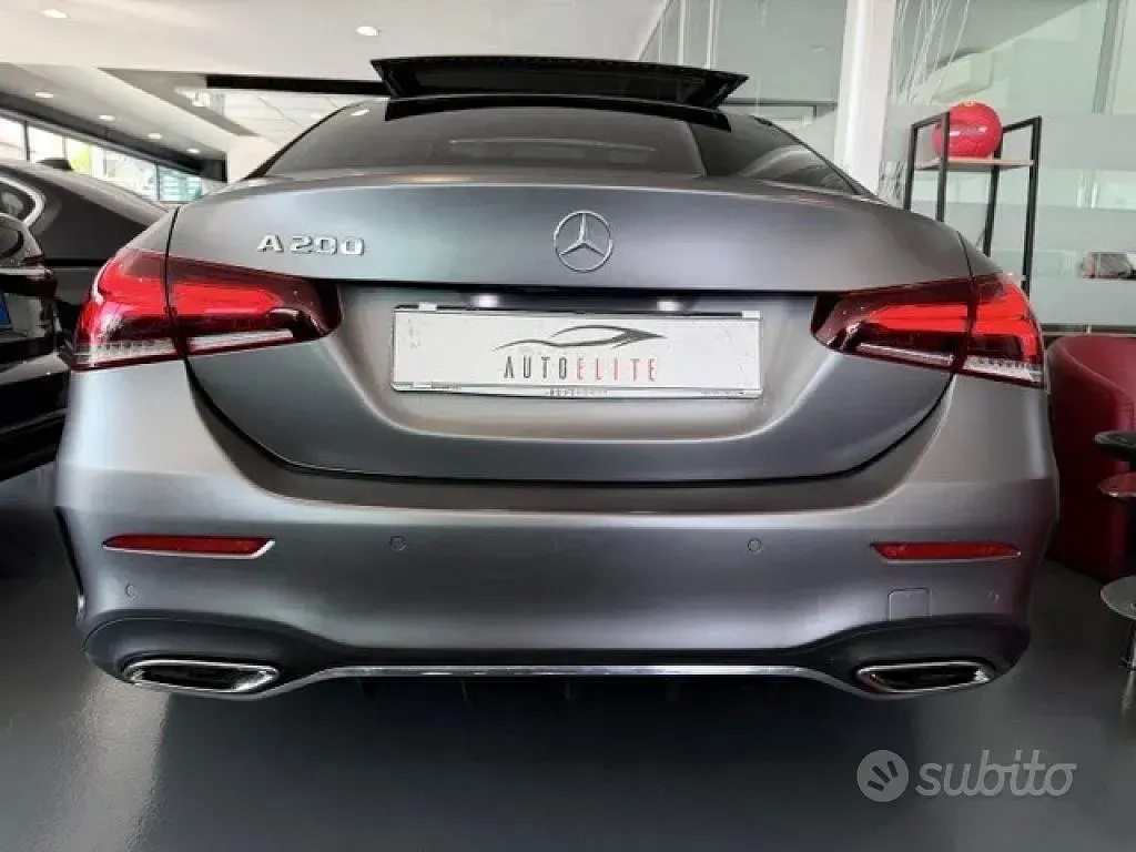 Usata Mercedes A200 Premium Plus 163 CV (119 kW) 2021 Antracite Berlina
