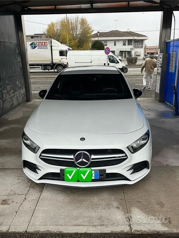 Usata Mercedes A35 AMG AMG 306 CV (225 kW) 2020 Bianco Berlina