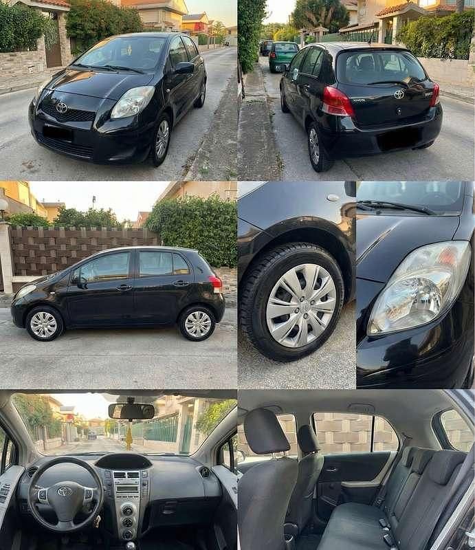 Usata Toyota Yaris Sol 101 CV (74 kW) 2009 Nero Berlina