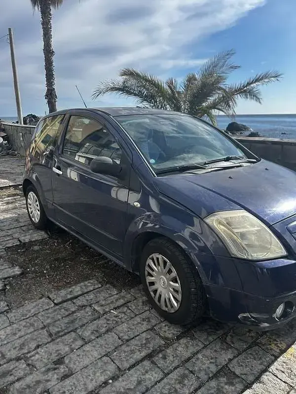 Usata Citroën C2 Elegance 68 CV (50 kW) 2007 Blu Utilitaria