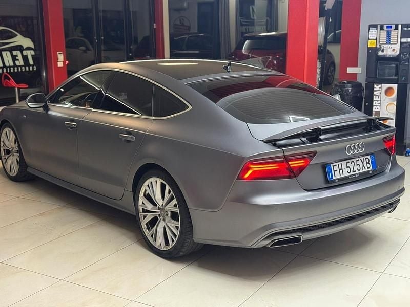 Usata Audi A7 Comfort 272 CV (200 kW) 2015 Argento Utilitaria