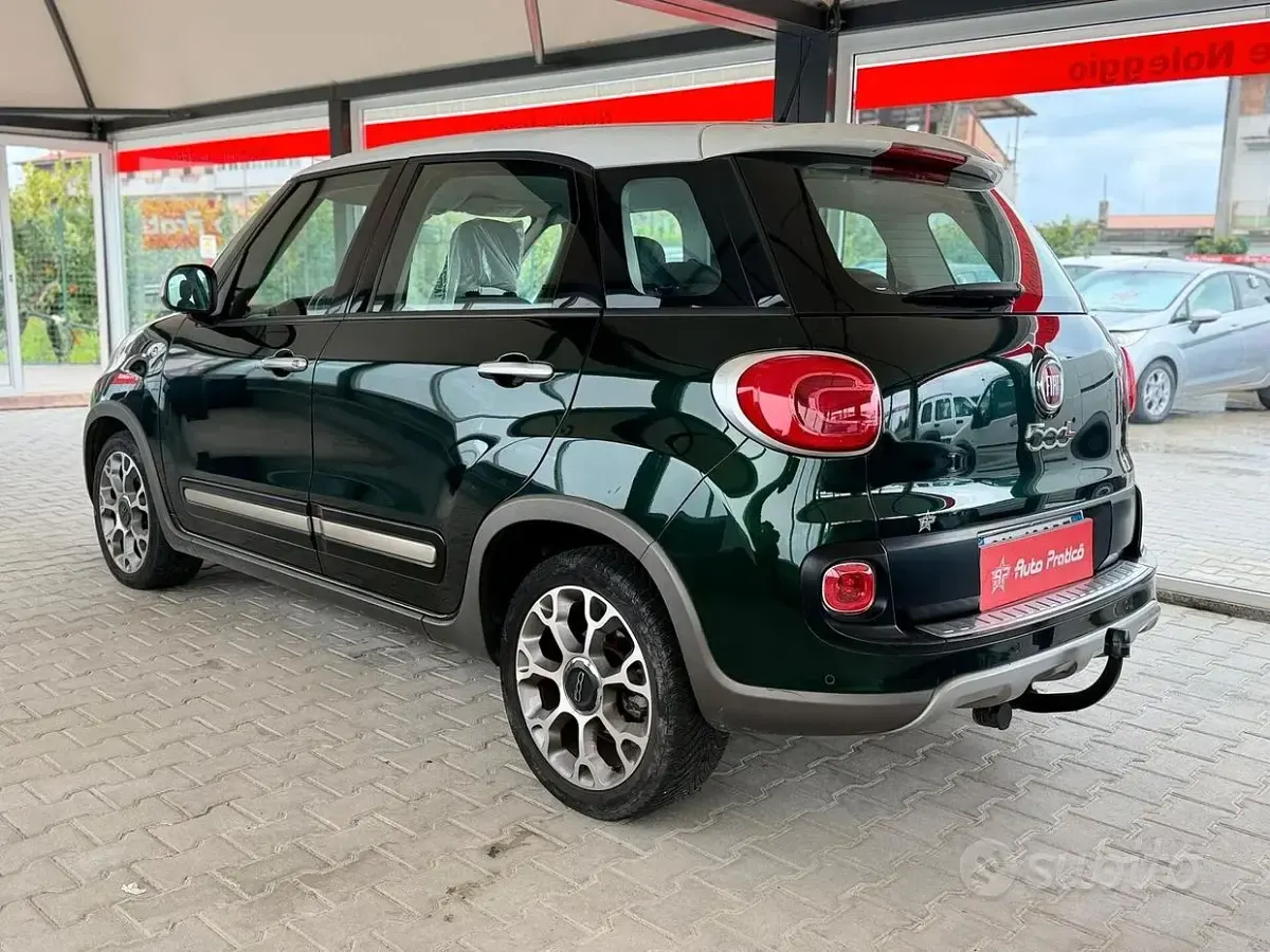 Usata Fiat 500L Trekking 120 CV (88 kW) 2017 Verde Monovolume