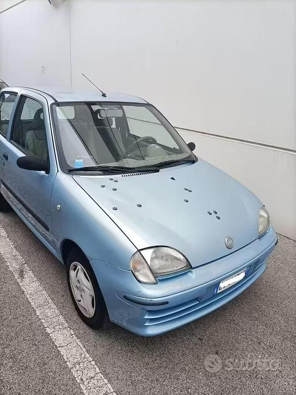 Usata Fiat Seicento 54 CV (39 kW) 2005 Blu Utilitaria