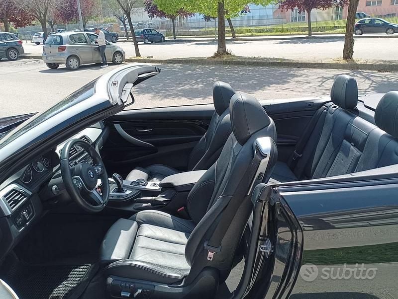 Usata BMW 430 Cabriolet 252 CV (185 kW) 2017 Nero Cabrio