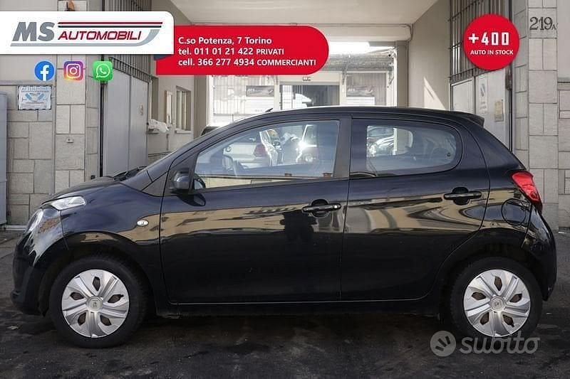 Usata Citroën C1 Feel 69 CV (50 kW) 2017 Nero Utilitaria