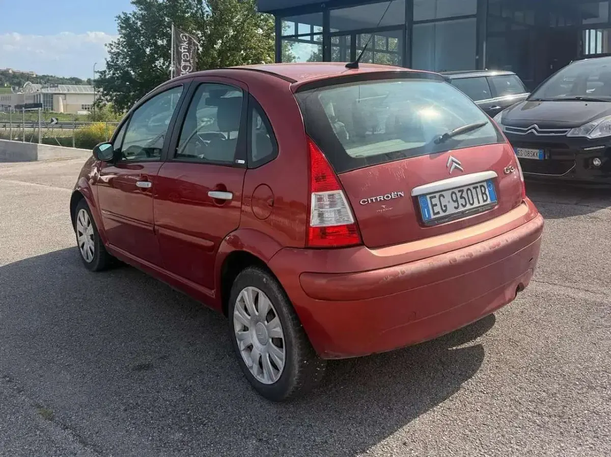 Usata Citroën C3 Elegance 68 CV (50 kW) 2006 Rosso Berlina