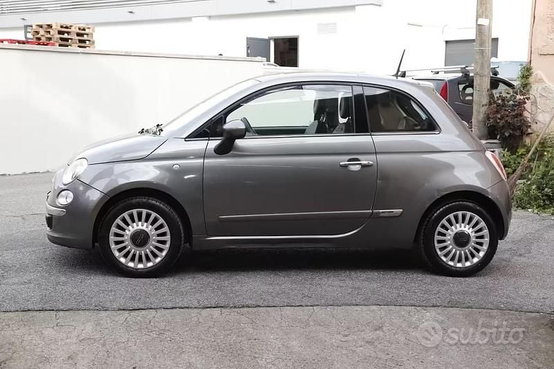 Usata Fiat 500 Lounge 69 CV (50 kW) 2013 Grigio Berlina