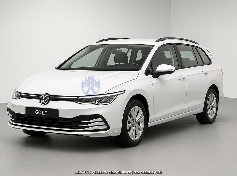 Usata VW Golf VIII Life 150 CV (110 kW) 2023 Bianco Station wagon