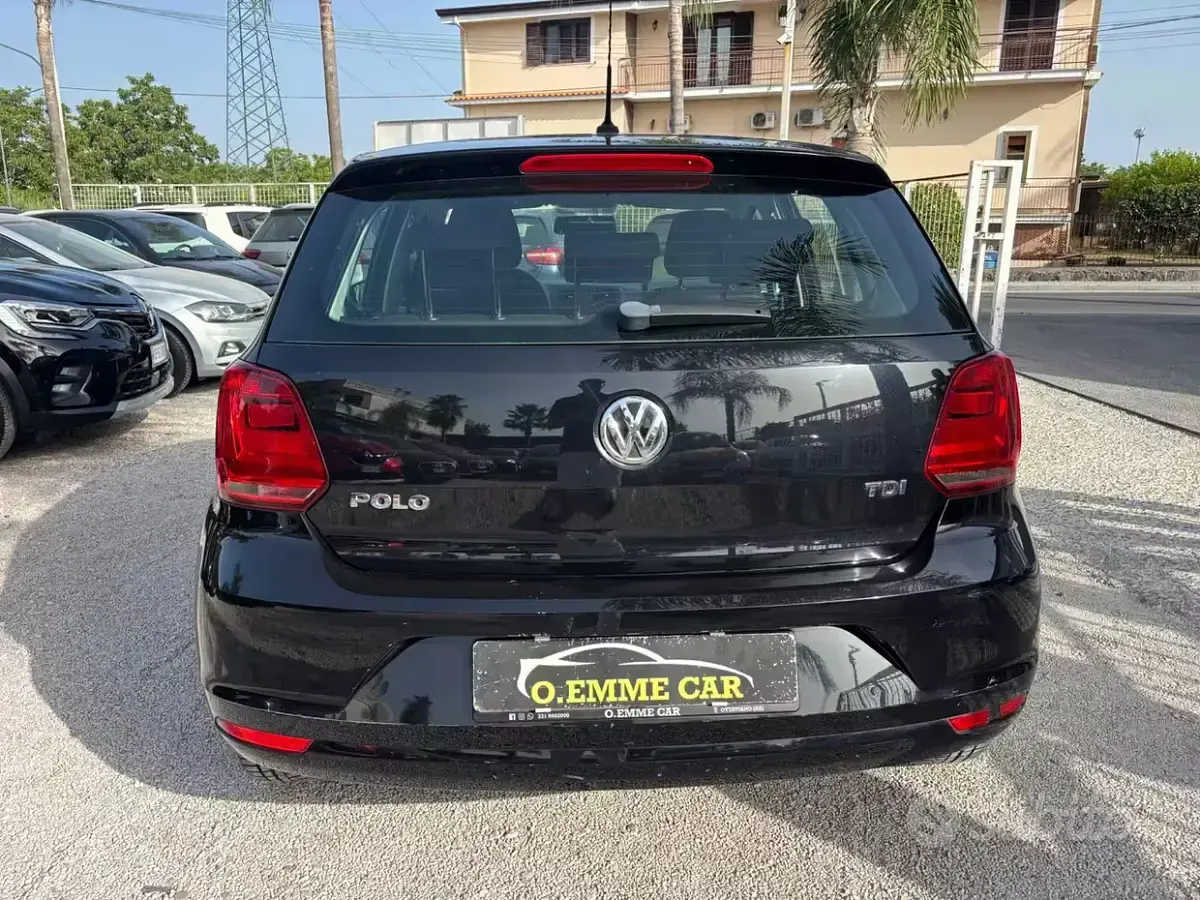 Usata VW Polo 75 CV (55 kW) 2015 Nero Berlina