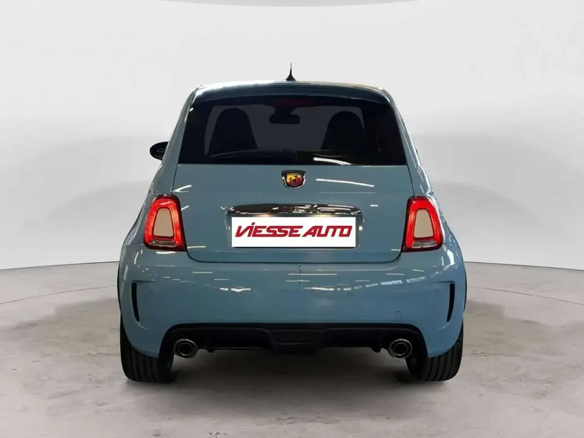 Usata Abarth 500 135 CV (99 kW) 2014 Blu/azzurro Utilitaria