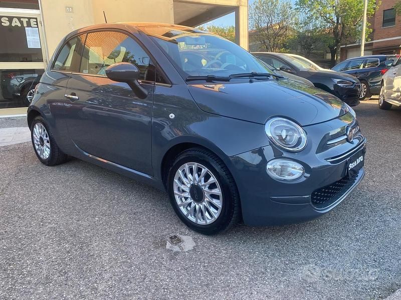 Usata Fiat 500 Lounge 69 CV (50 kW) 2018 Grigio Berlina