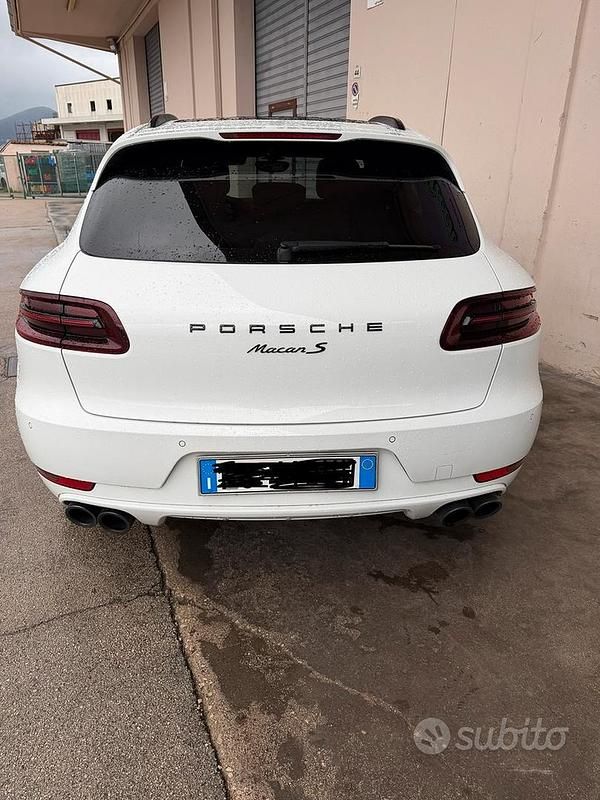 Usata Porsche Macan S 250 CV (183 kW) 2019 Bianco SUV