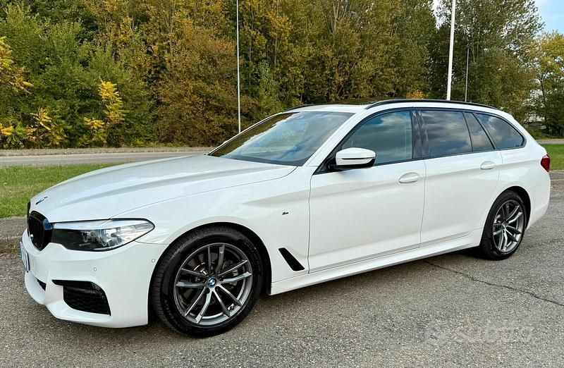 Usata BMW 518 M Sport 150 CV (110 kW) 2018 Bianco Station wagon