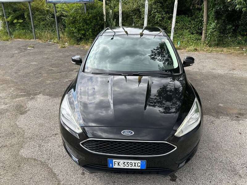 Usata Ford Focus 120 CV (88 kW) 2017 Nero Berlina
