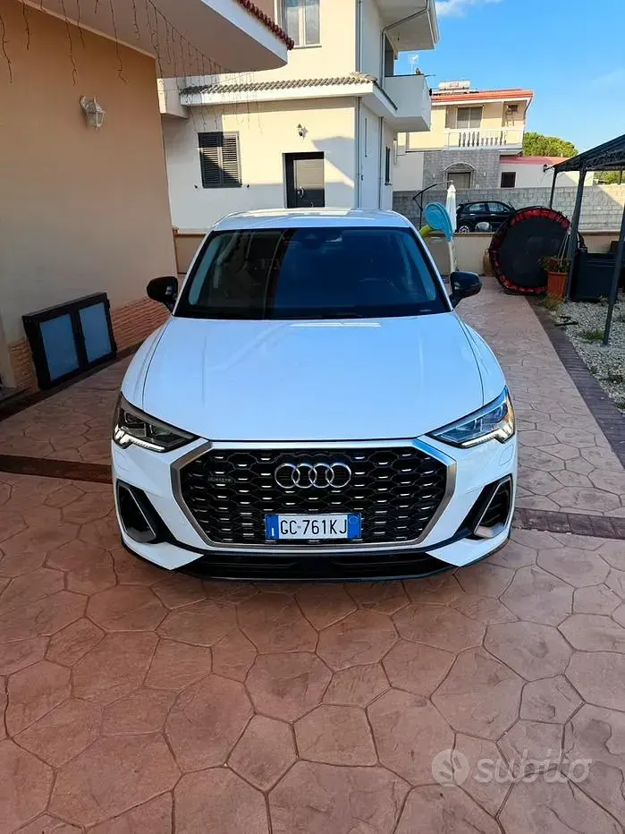 Usata Audi Q3 Sportback S-Line 150 CV (110 kW) 2020 Bianco SUV
