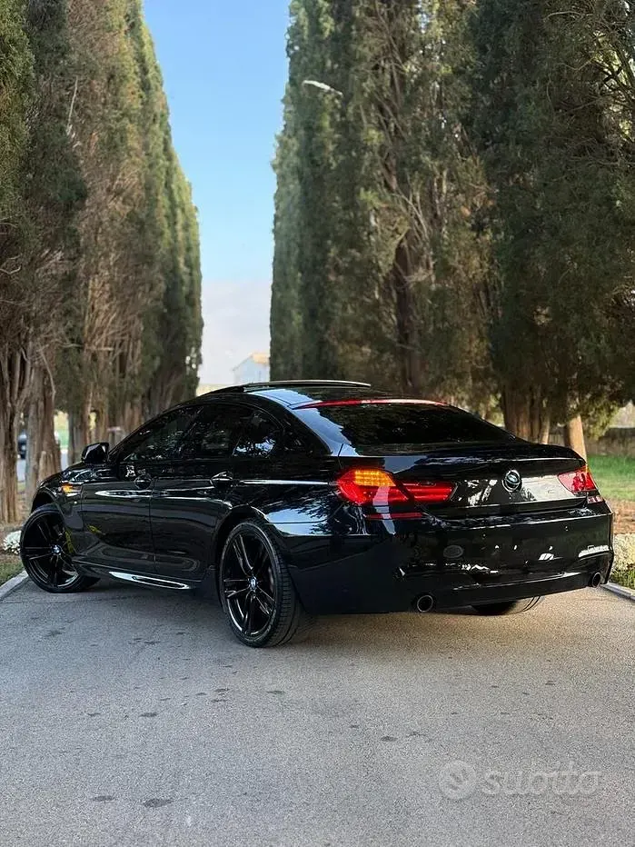 Usata BMW 640 M Sport 313 CV (230 kW) 2014 Nero Coupé