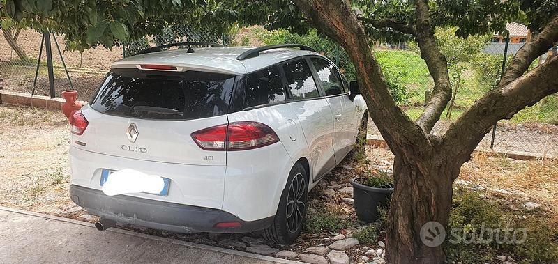 Usata Renault Clio GrandTour 75 CV (55 kW) 2014 Bianco Station wagon