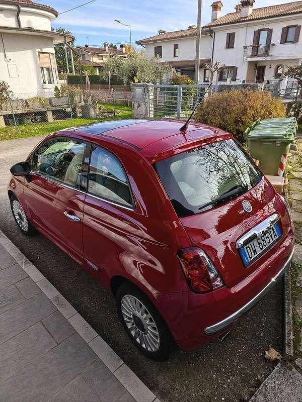 Usata Fiat 500 69 CV (50 kW) 2009 Rosso Utilitaria