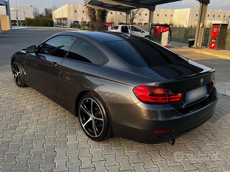 Usata BMW 420 Coupé M Performance 220 CV (161 kW) 2015 Grigio Coupé