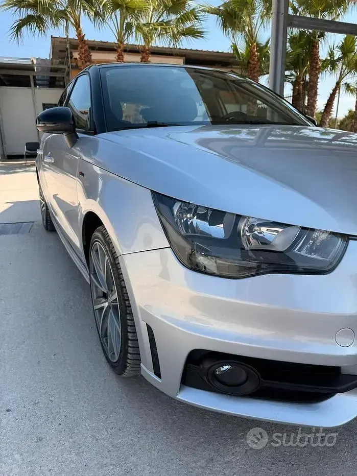 Usata Audi A1 Sportback S-Line 90 CV (66 kW) 2014 Grigio Utilitaria