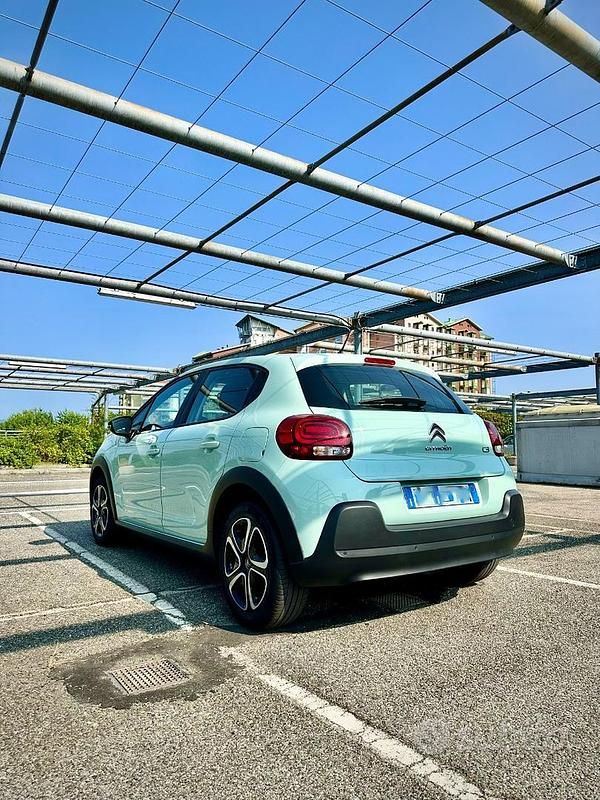 Usata Citroën C3 82 CV (60 kW) 2021 Verde Utilitaria
