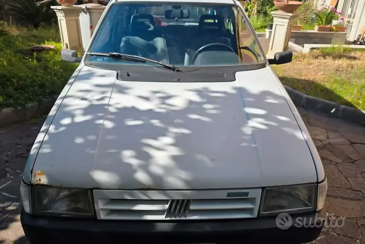 Usata Fiat Uno S 49 CV (36 kW) 1993 Bianco Utilitaria