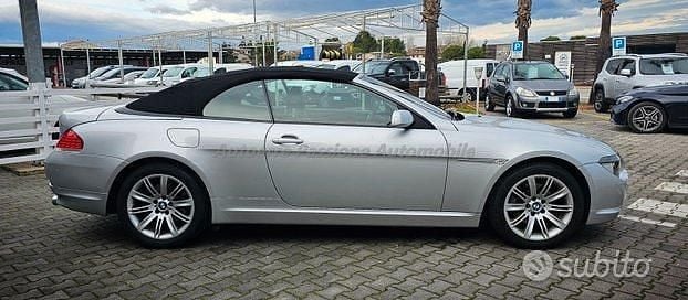 Usata BMW 630 Cabriolet M Sport 258 CV (189 kW) 2005 Grigio Cabrio