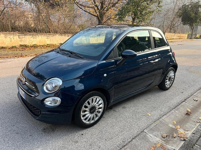 Usata Fiat 500 Lounge 69 CV (50 kW) 2020 Blu Berlina