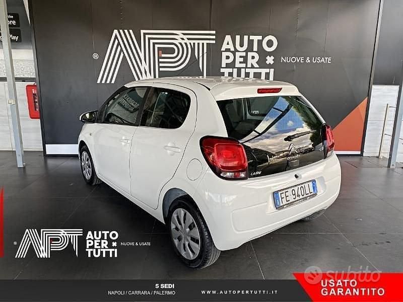 Usata Citroën C1 Feel 69 CV (50 kW) 2016 Bianco Utilitaria