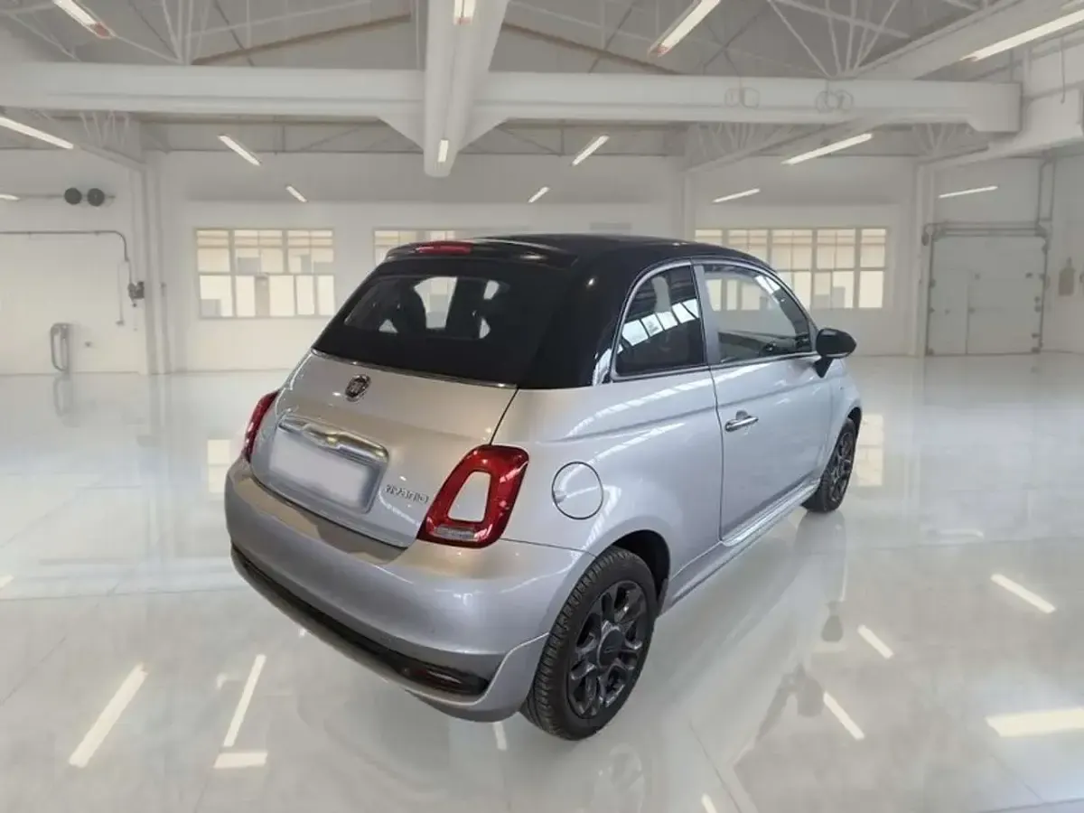 Usata Fiat 500C Connect 69 CV (50 kW) 2021 Grigio Cabrio