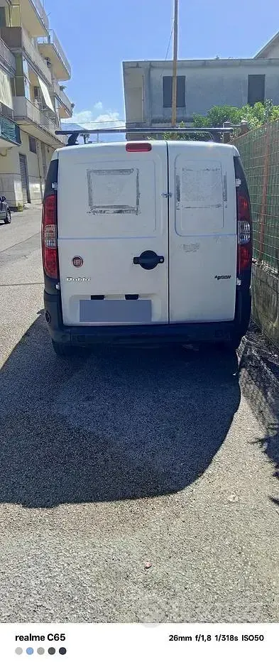 Usata Fiat Doblò 103 CV (75 kW) 2008 Bianco Monovolume