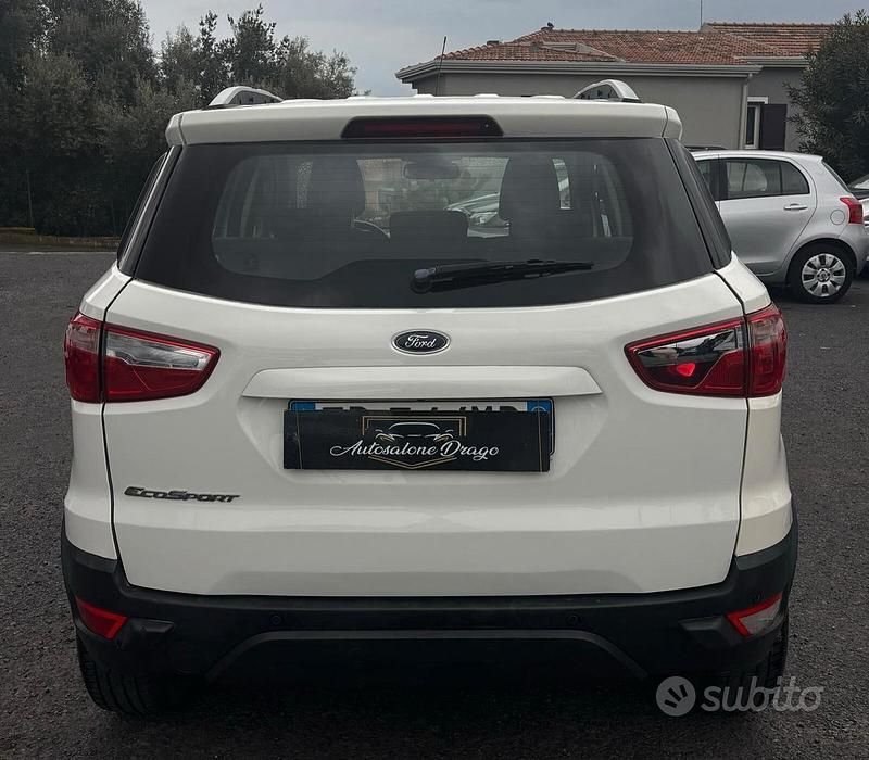 Usata Ford Ecosport Titanium 95 CV (69 kW) 2016 Bianco SUV