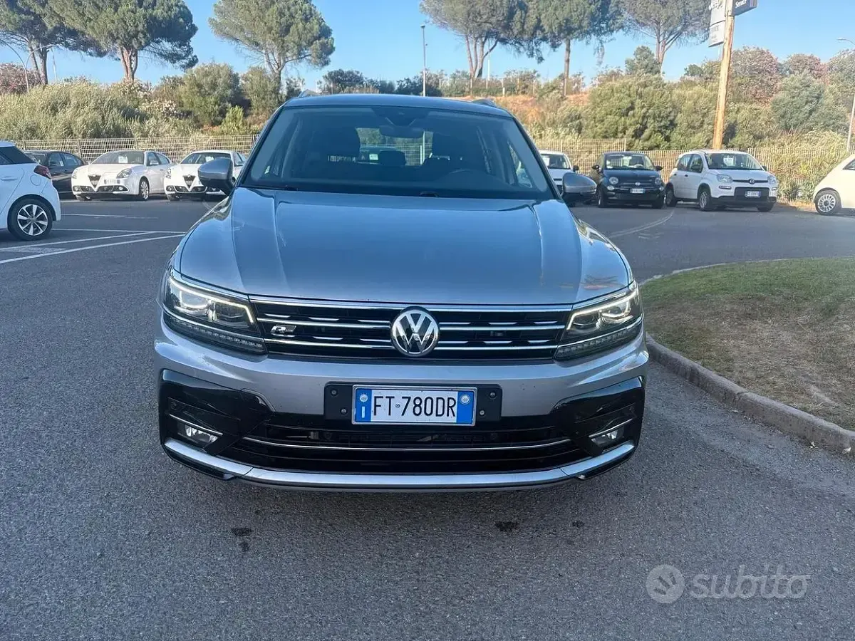 Usata VW Tiguan Advance 150 CV (110 kW) 2018 Grigio SUV