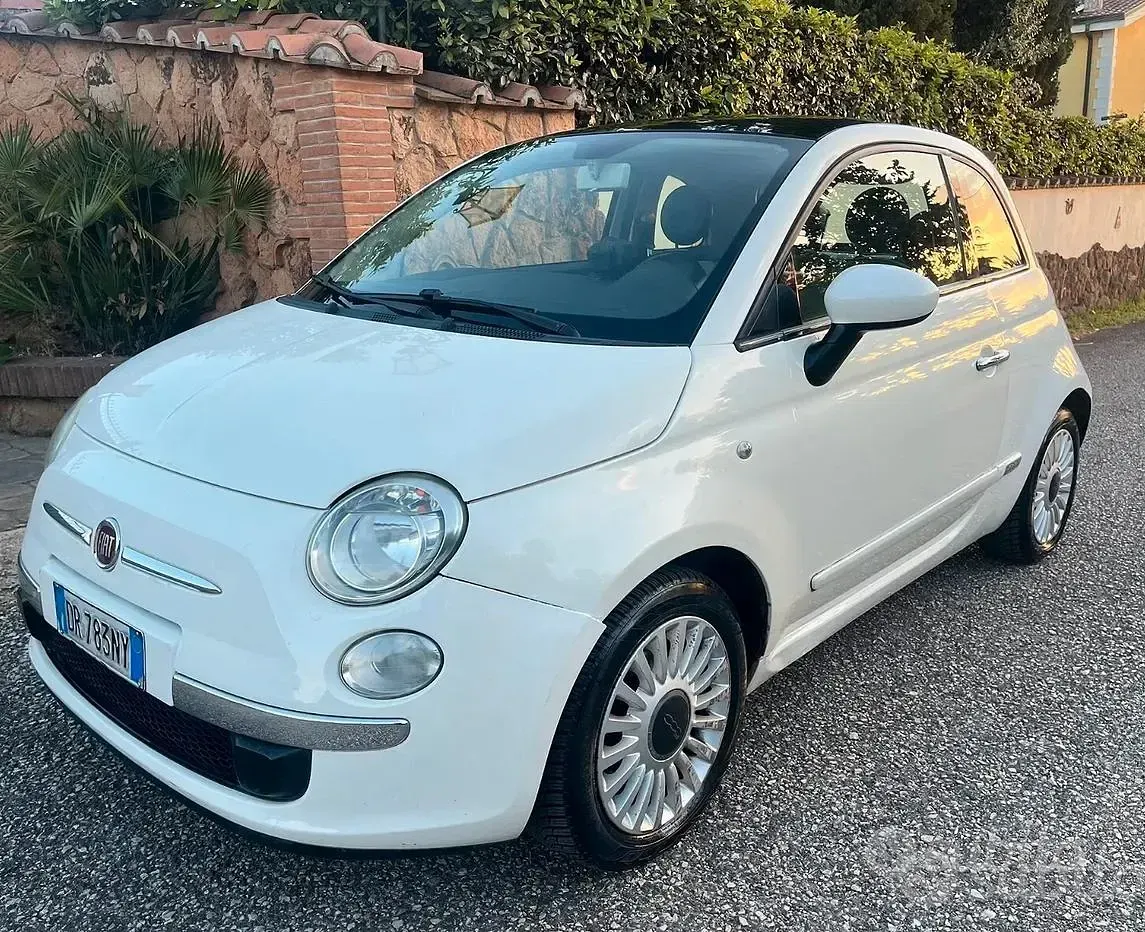 Occasion Fiat 500 69 PK (50 kW) 2008 Wit Sedan