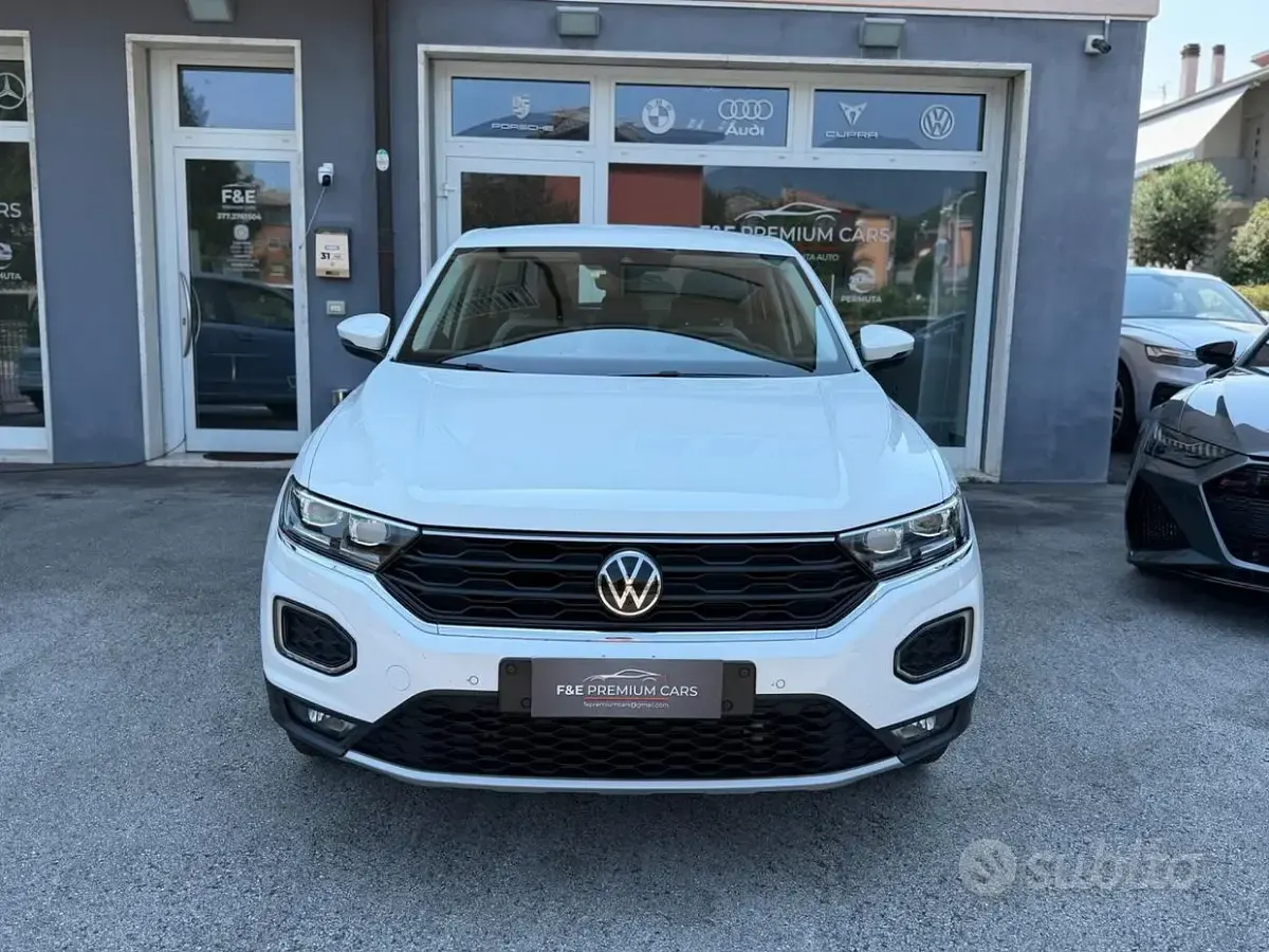 Usata VW T-Roc Sport 150 CV (110 kW) 2021 Bianco SUV