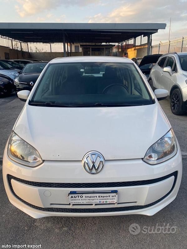 Usata VW up! 67 CV (49 kW) 2014 Bianco Utilitaria