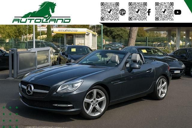Usata Mercedes SLK200 184 CV (135 kW) 2013 Grigio Cabrio