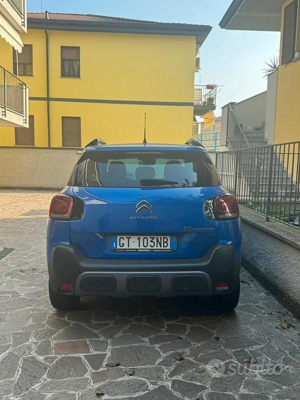 Begagnad Citroën C3 Aircross 131 HK (96 kW) 2024 Blå SUV