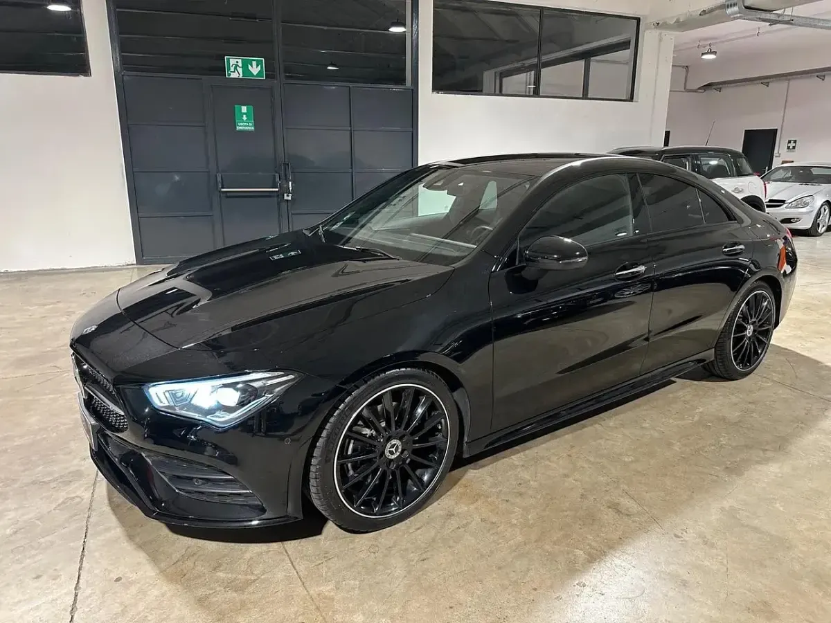 Usata Mercedes CLA220 Premium 190 CV (139 kW) 2019 Nero Coupé