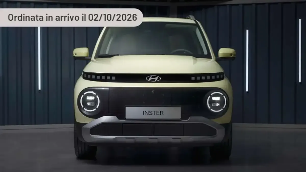 Ny Hyundai Inster 27 kW (38 HK) 2026 Silver Halvkombi